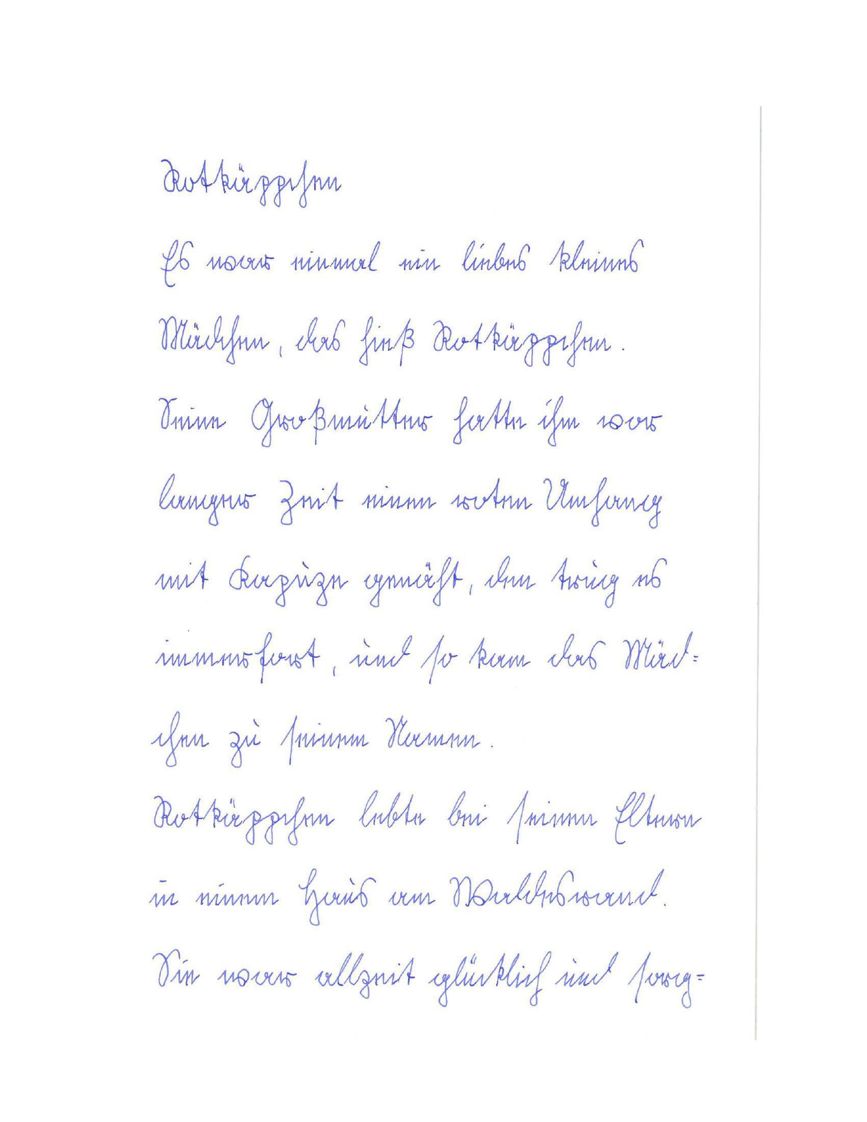 Kai Diestel - Auszüge aus Grimms Märchen in altdeutscher "Sütterlin-Schrift" - Innen 3