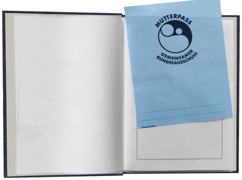 Babystammbuch Konrad Apfelleder Dunkelblau