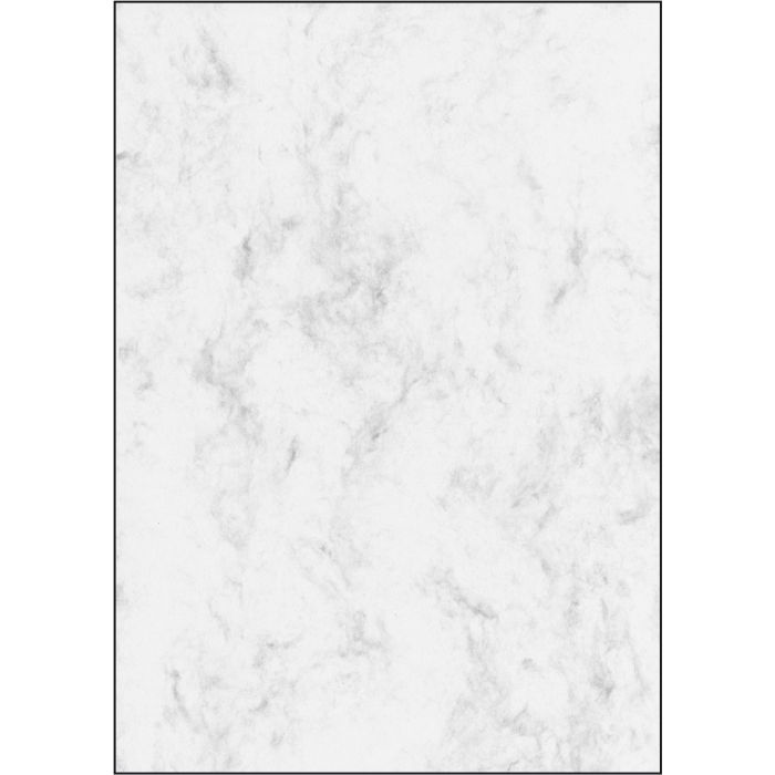 Sigel Designpapier Marmor grau
