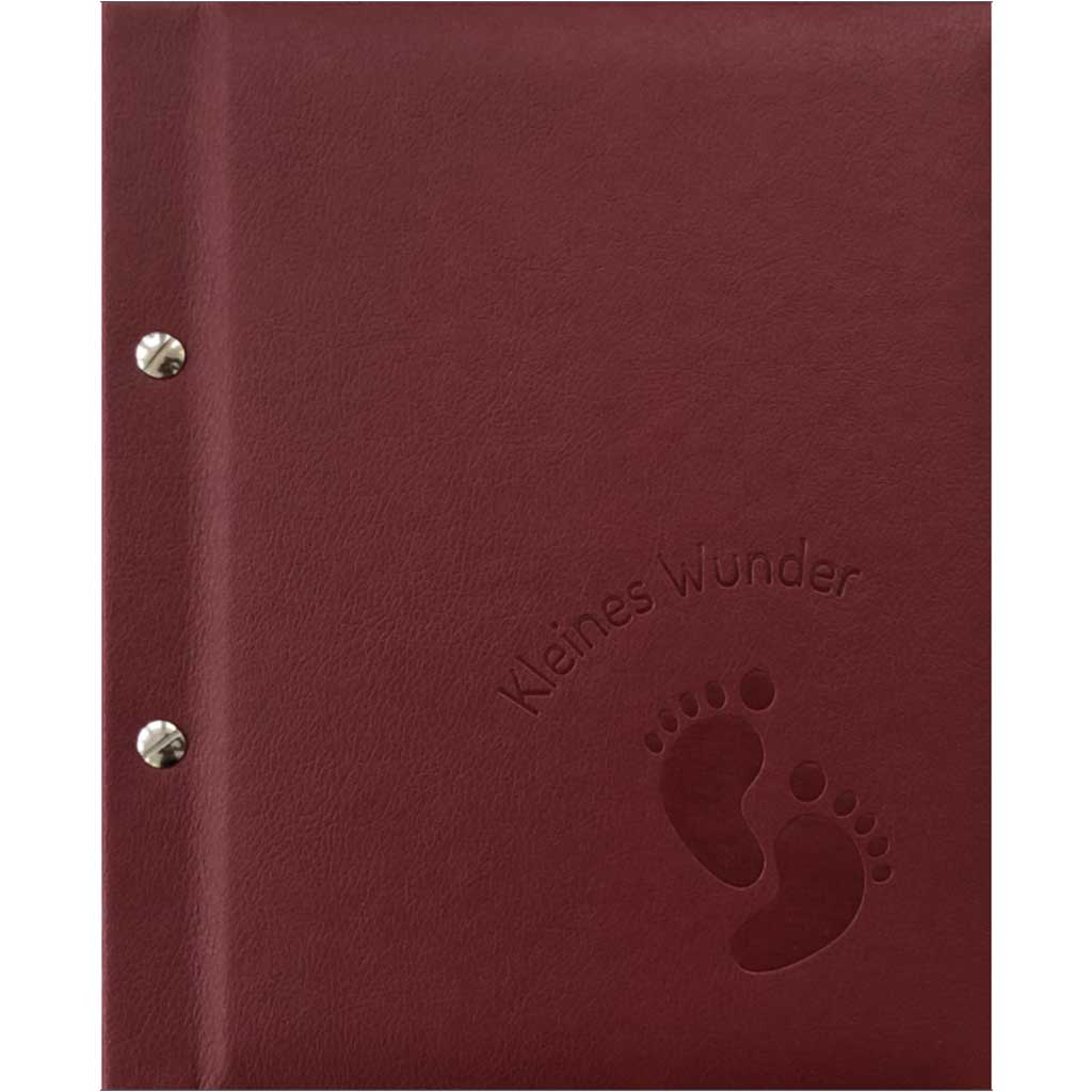Babystammbuch Esther Apfelleder Granatrot