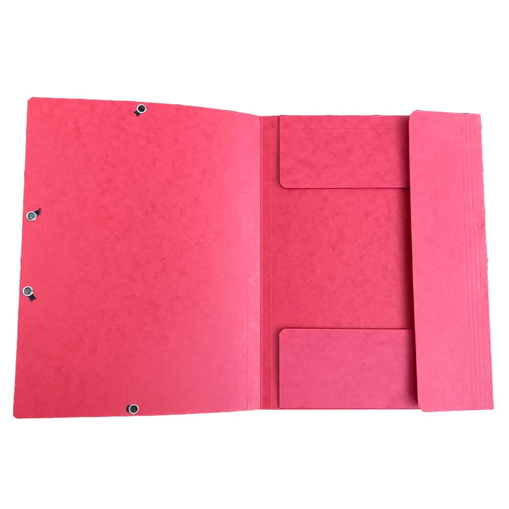 Eckspanner Karton mit Klappen