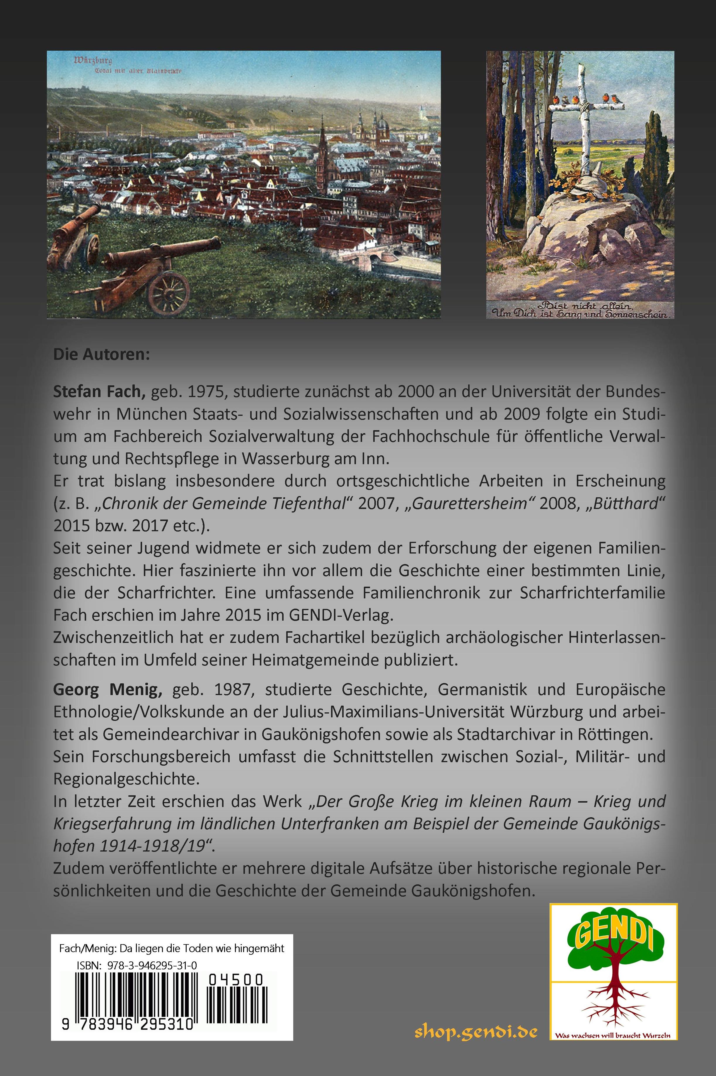 Stefan Fach - „Da liegen die Toden wie hingemäht“