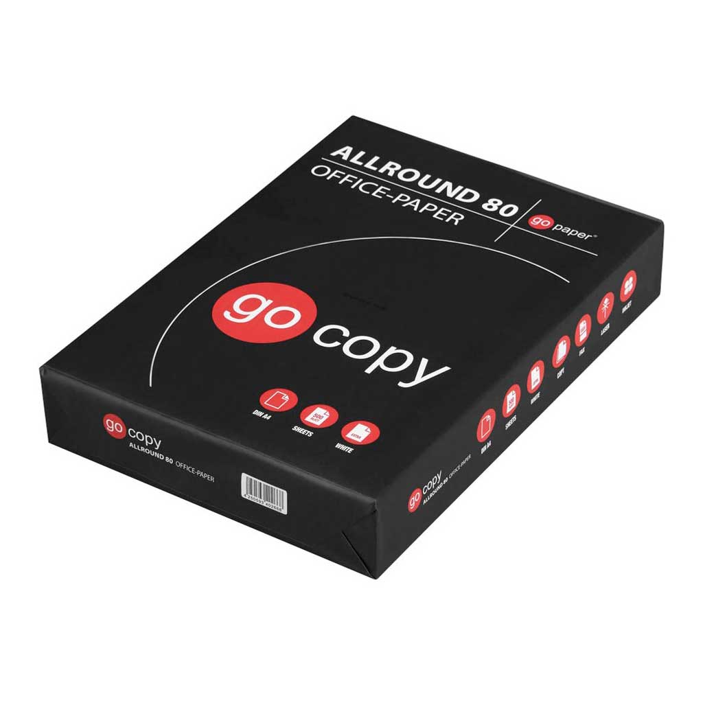 Kopierpapier go copy Allround 80 DIN A4 80 g/qm 500 Blatt
