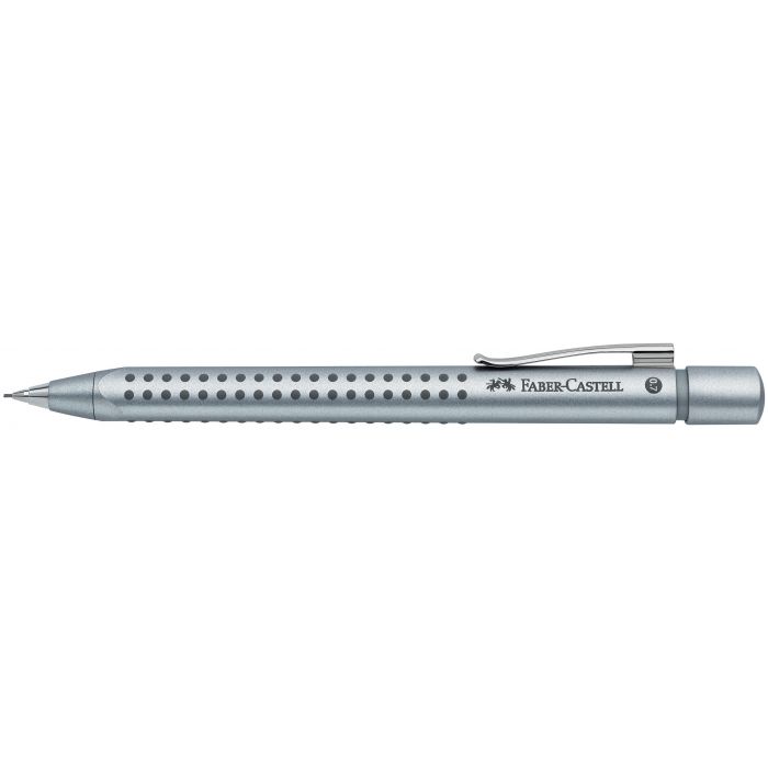Faber-Castell - Grip 2011 Druckbleistift silber 0,7mm