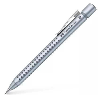 Faber-Castell - Grip 2011 Druckbleistift silber 0,7mm