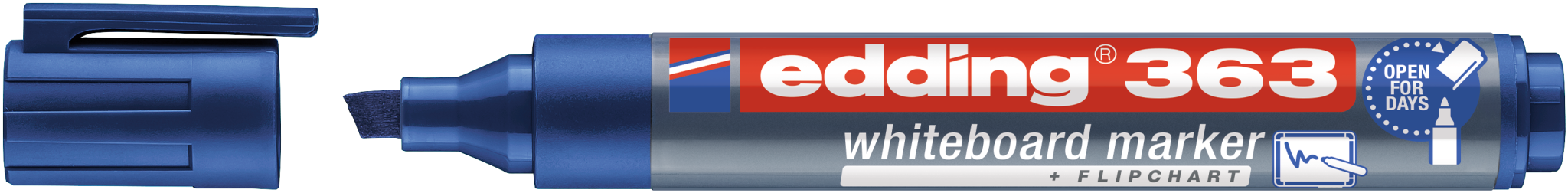 edding 363 Whiteboard-Marker blau