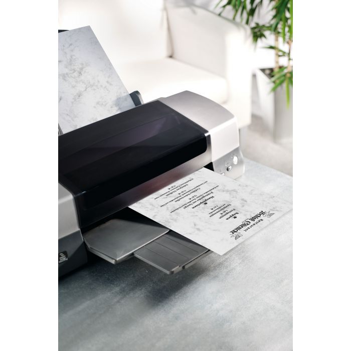 Sigel Designpapier Marmor grau druckbar