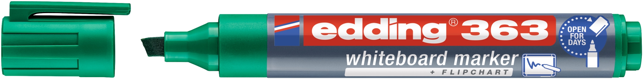 edding 363 Whiteboard-Marker grün