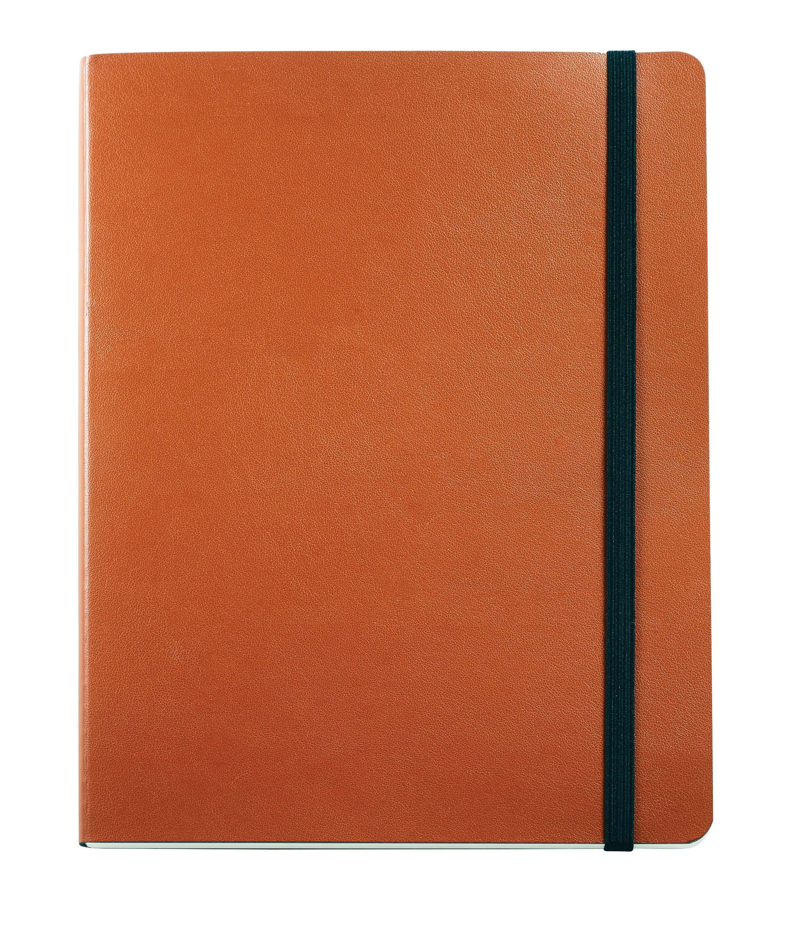 Sheaffer Notizbuch 160 Blatt gepunktet karamellbraun - Rückseite