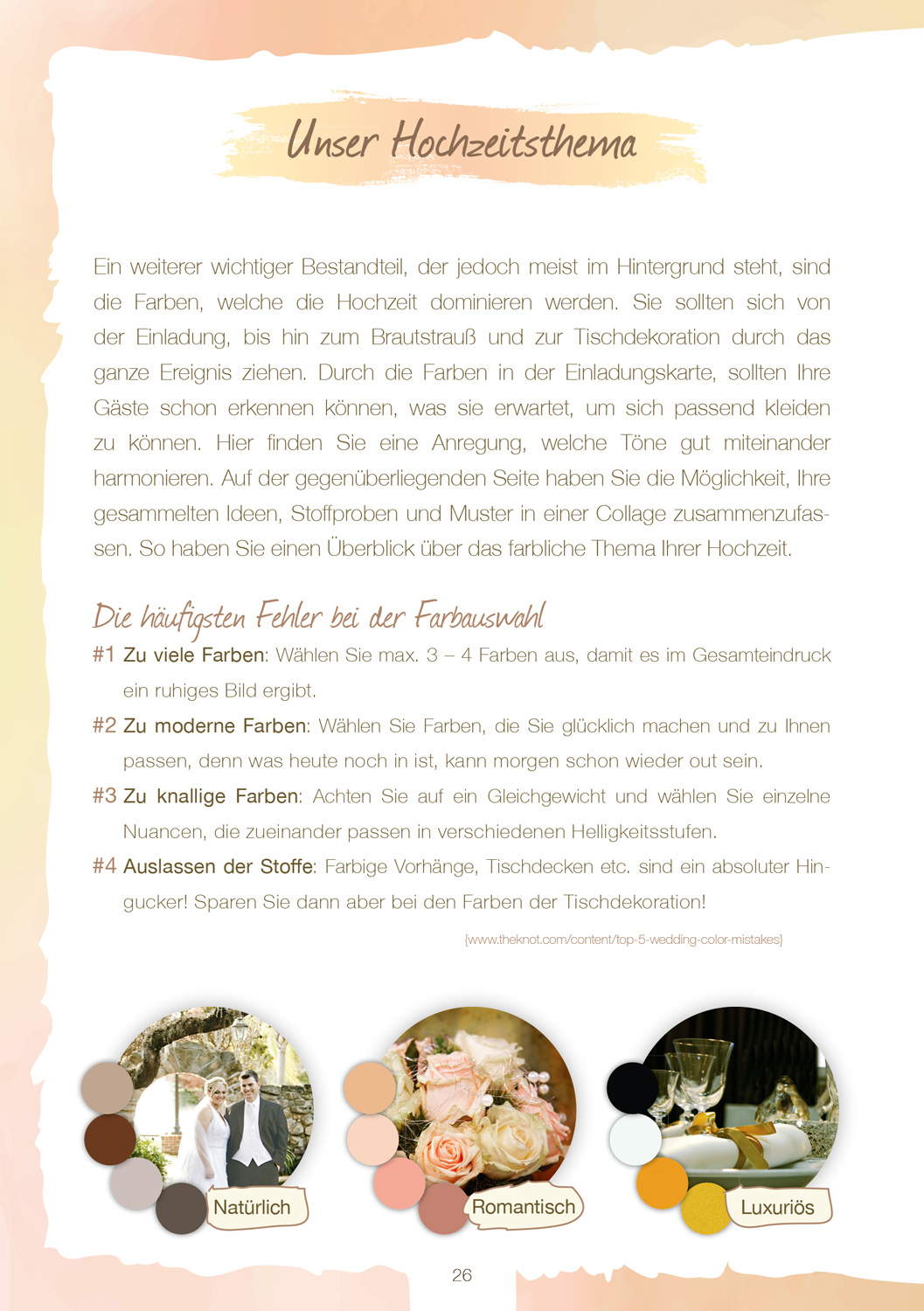 Hochzeitstagebuch „Mr und Mrs“ - Innen 3