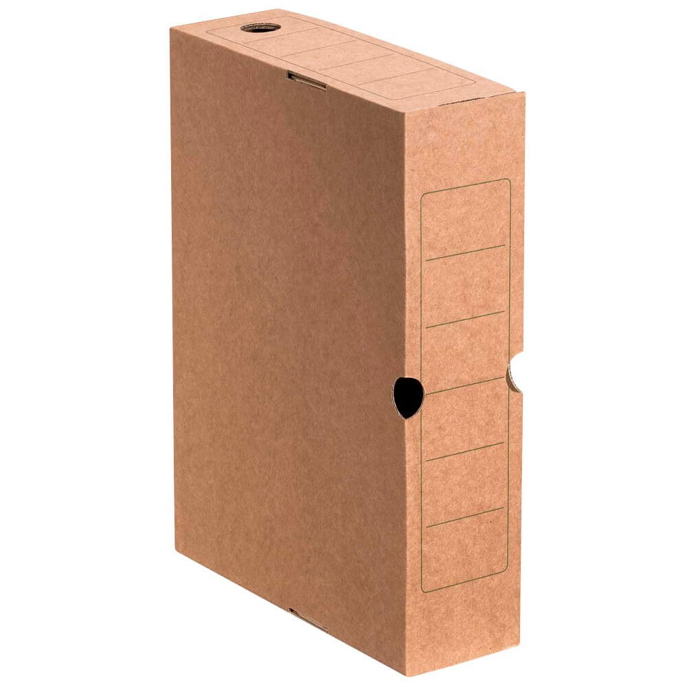 Cartonia Archivbox DIN A4 braun - hochkant