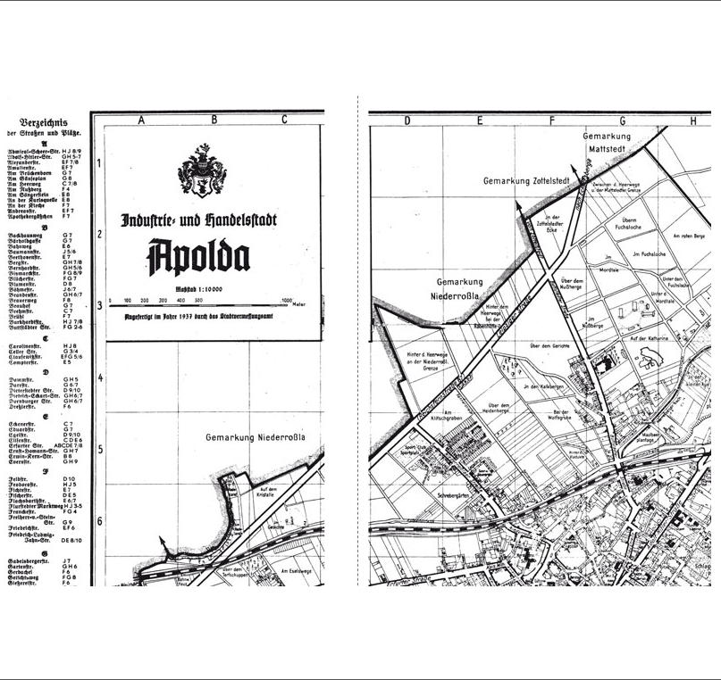 Rockstuhl - Adreßbuch Einwohnerbuch Stadt und Land Apolda 1942-1943