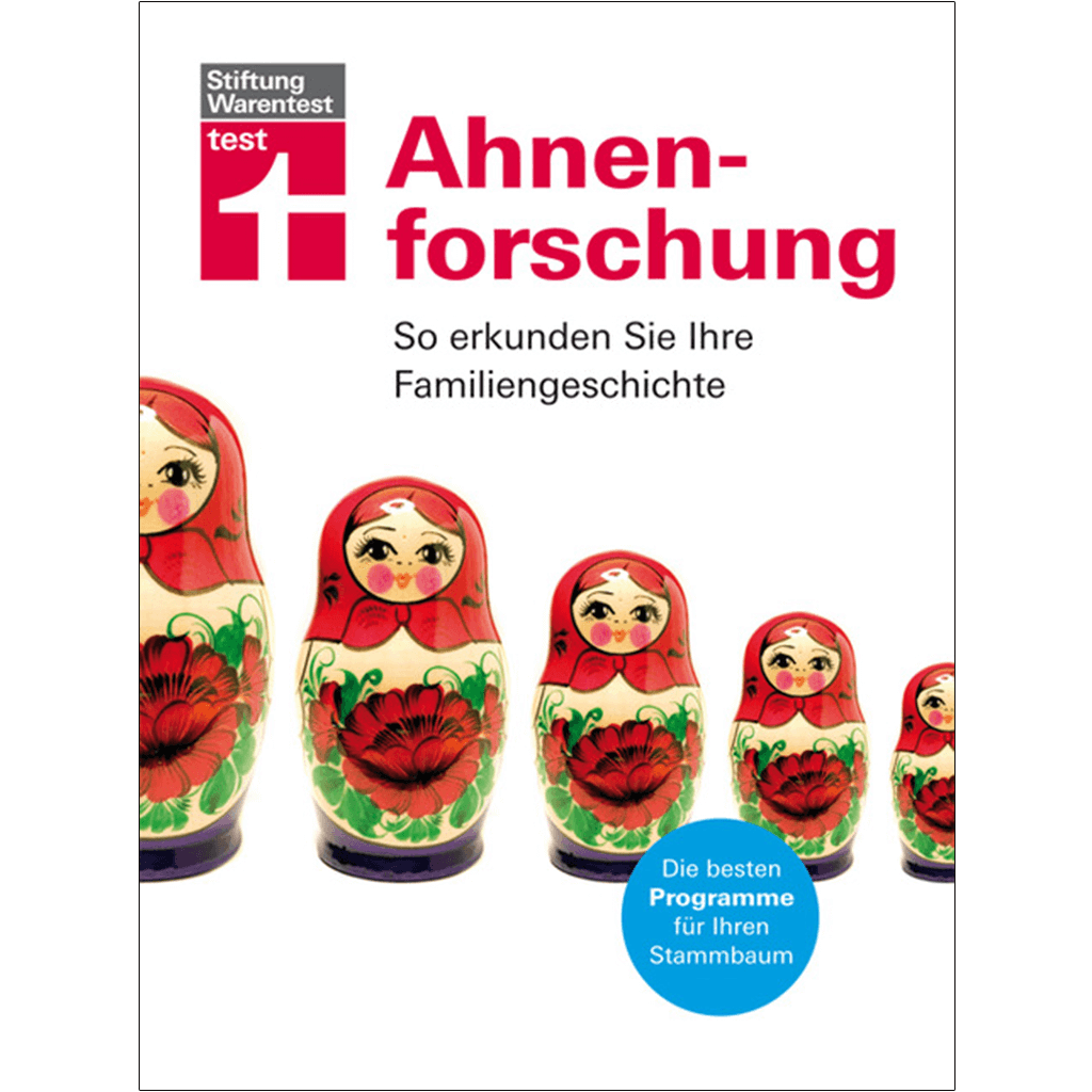 Stiftung Warentest - Ahnenforschung