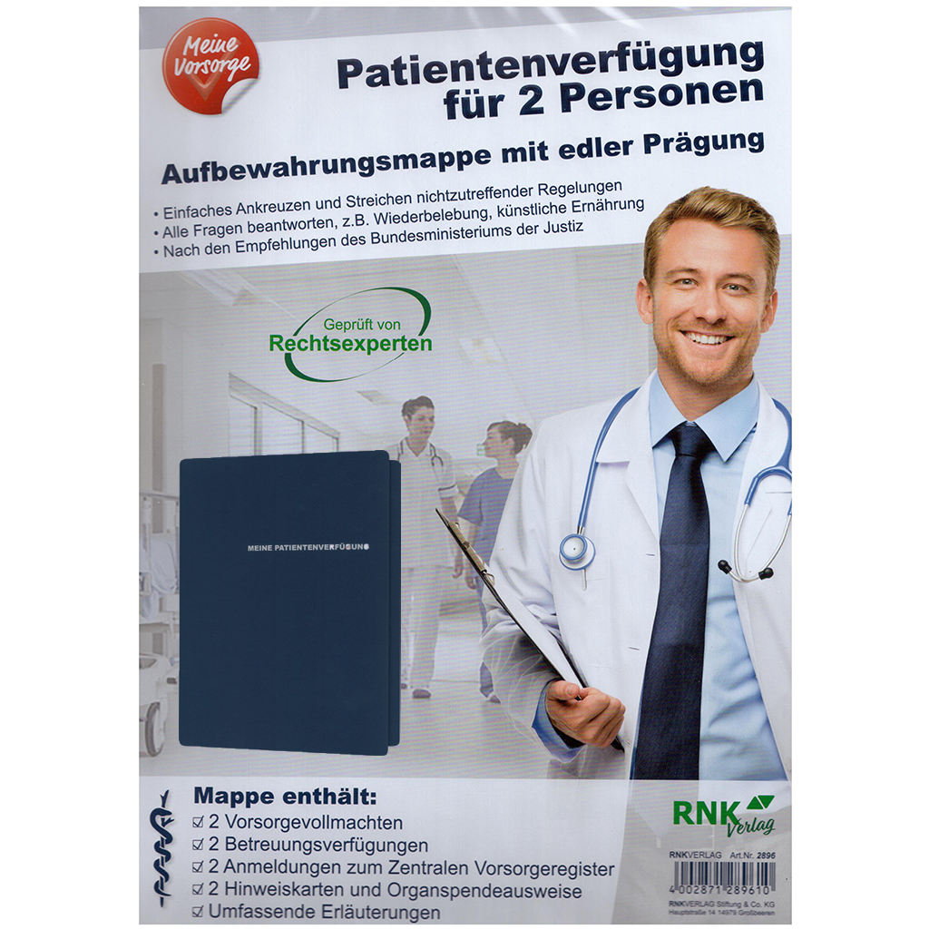 Mappe Meine Patientenverfügung