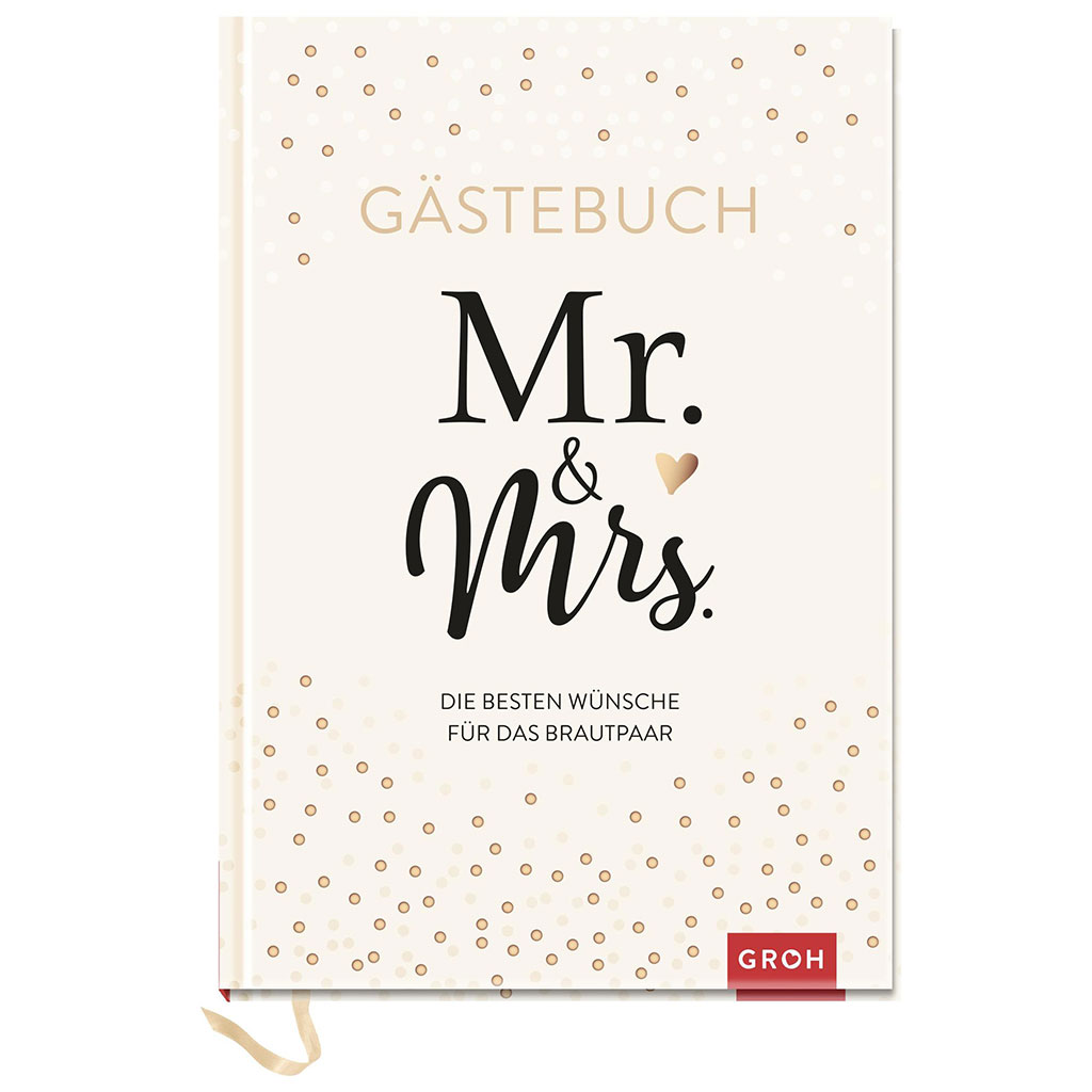Gästebuch Mr. & Mrs.