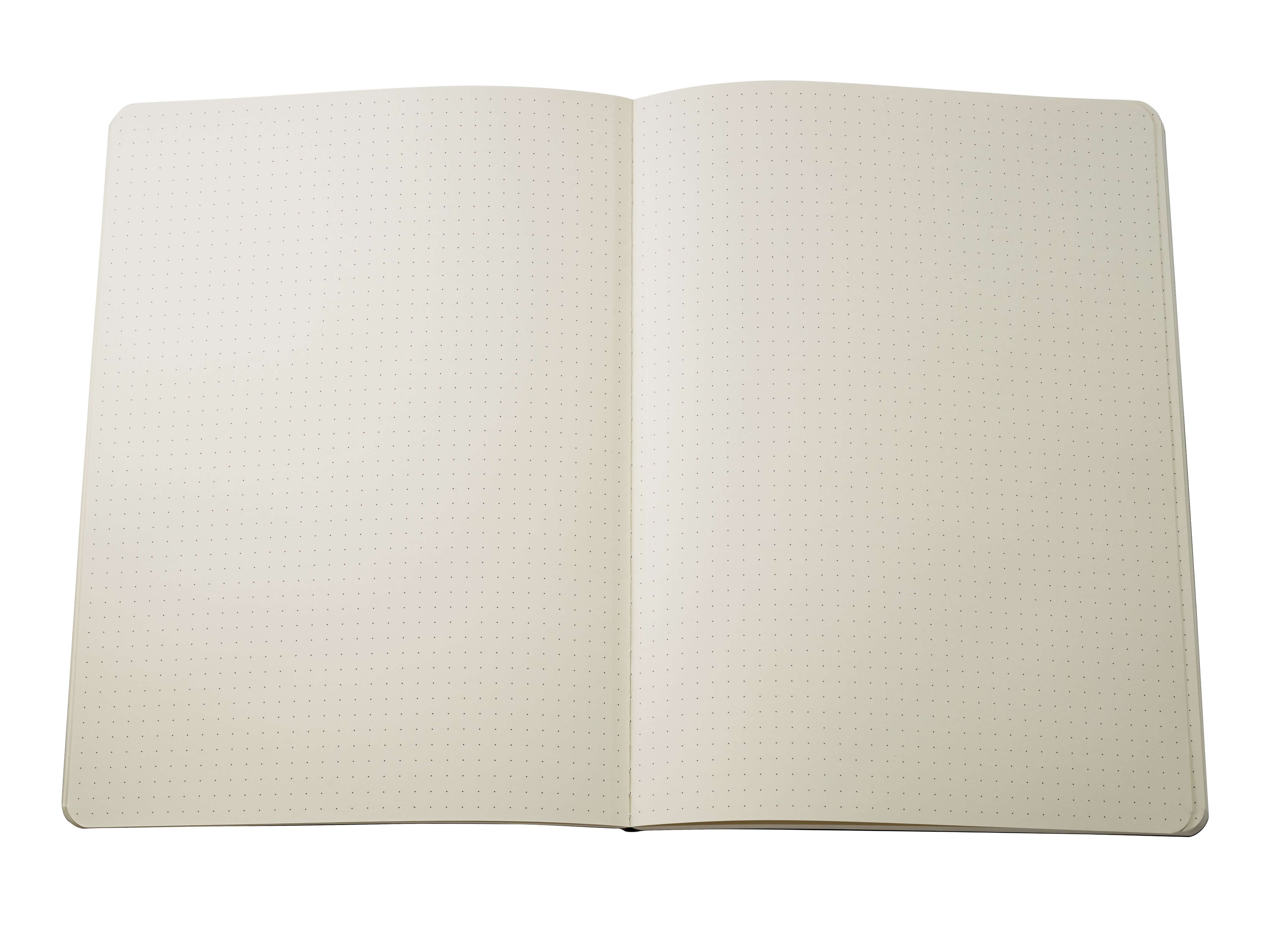 Sheaffer Notizbuch 160 Blatt gepunktet karamellbraun - gepunktete Seiten