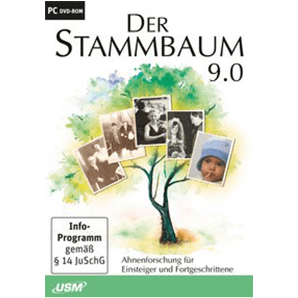 Der Stammbaum 9.0, 1 DVD-ROM