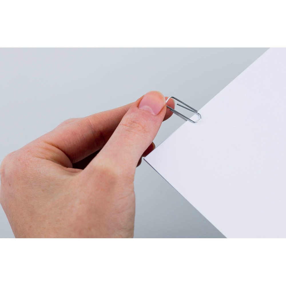 1.000 DURABLE Büroklammern 26mm silber Metall