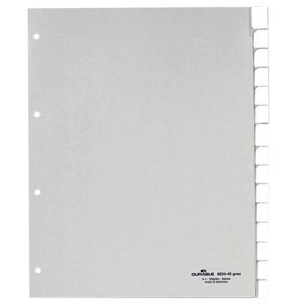 DURABLE Ordnerregister Vollformat 15-teilig blanko