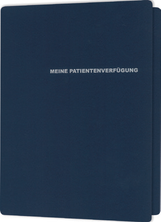 Mappe Meine Patientenverfügung