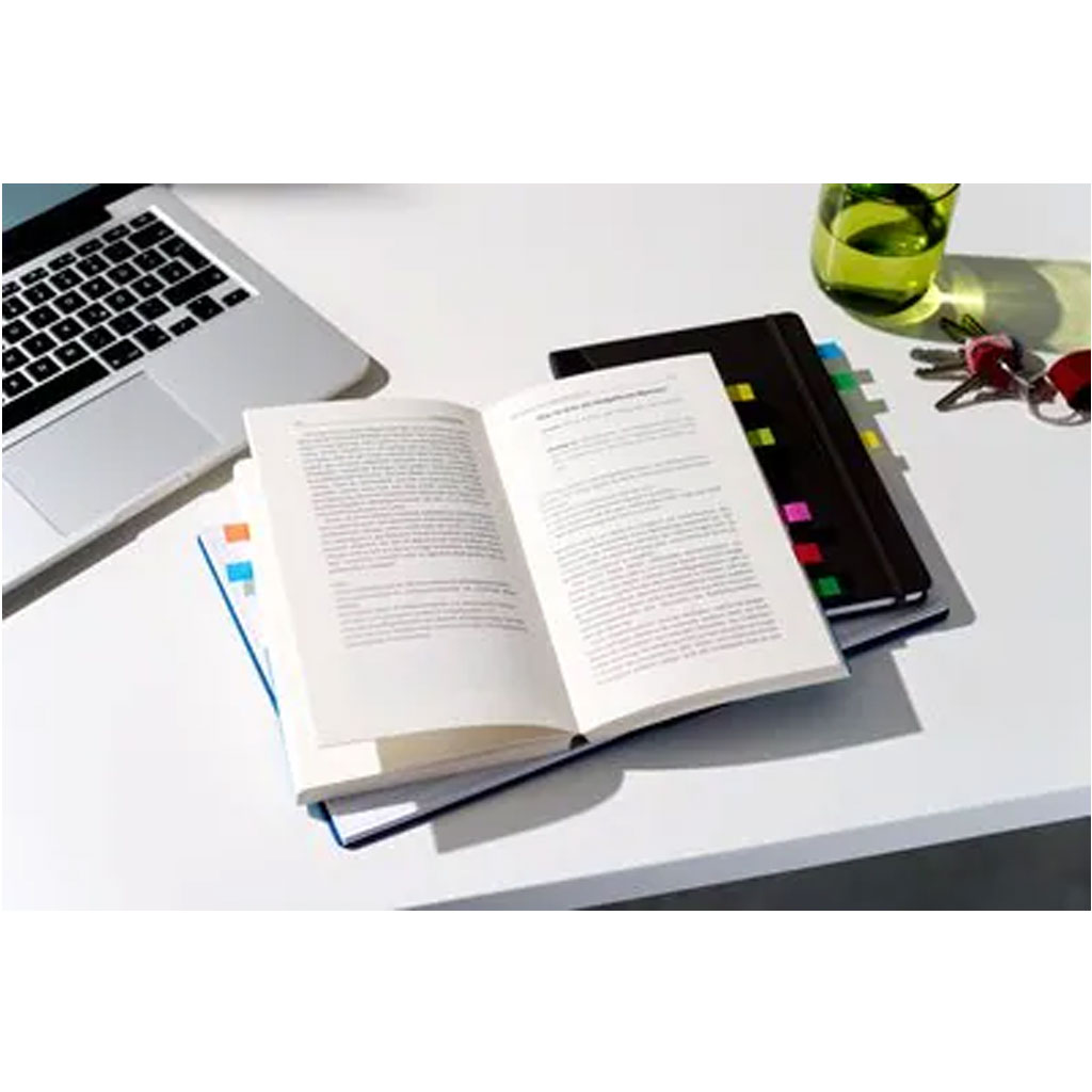 Post-it® Index Mini Haftmarker farbsortiert 5 x 20 Streifen - Anwendung