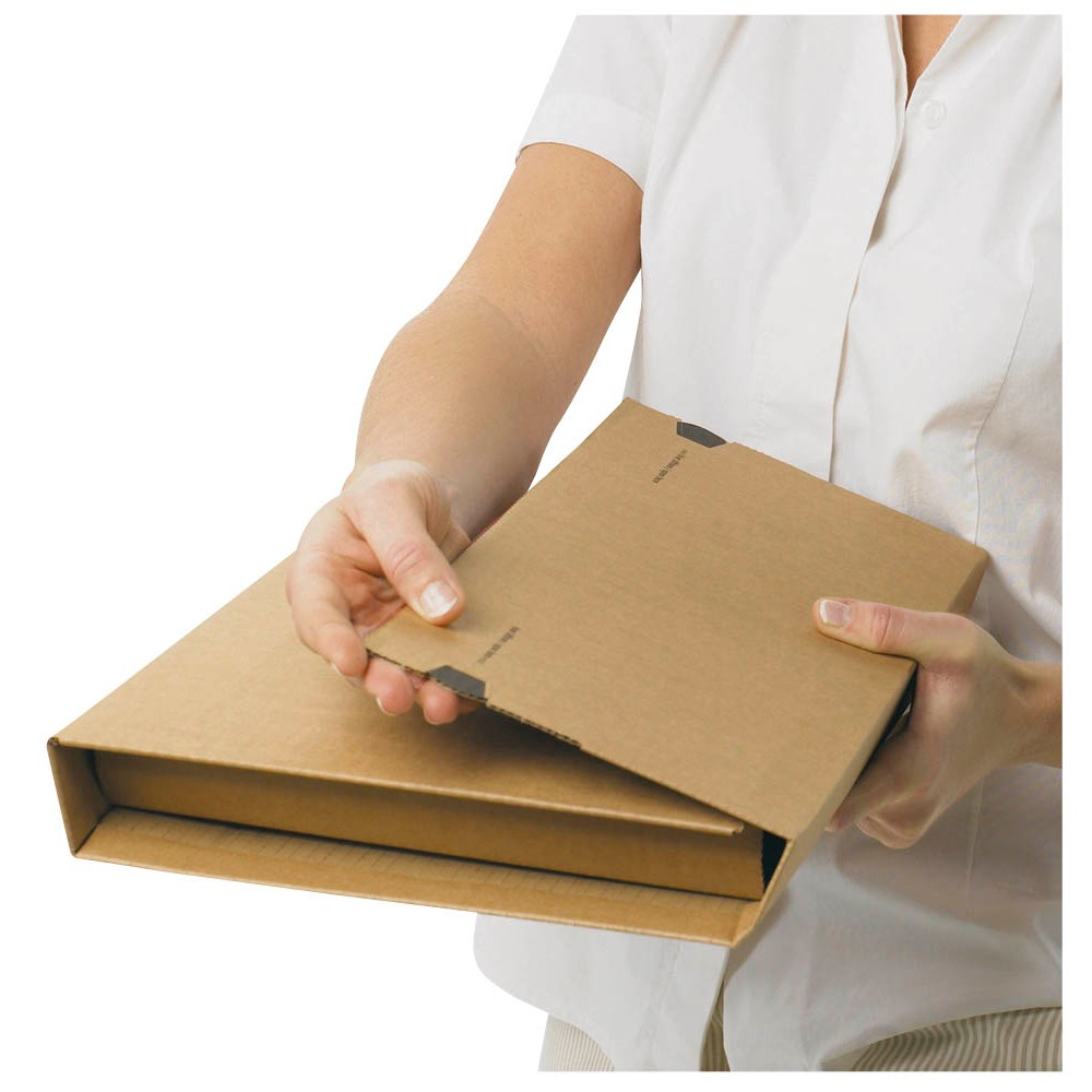 ColomPac Buchverpackung Versandverpackung DIN A4 35,3 x 22,5 x 10 cm
