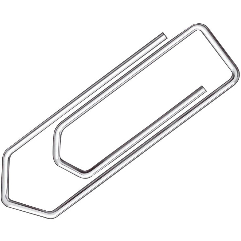 1.000 DURABLE Büroklammern 26mm silber Metall